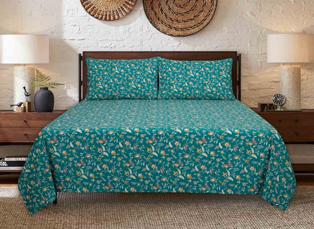 Phool Bagh T-150 Bed Sheet Set