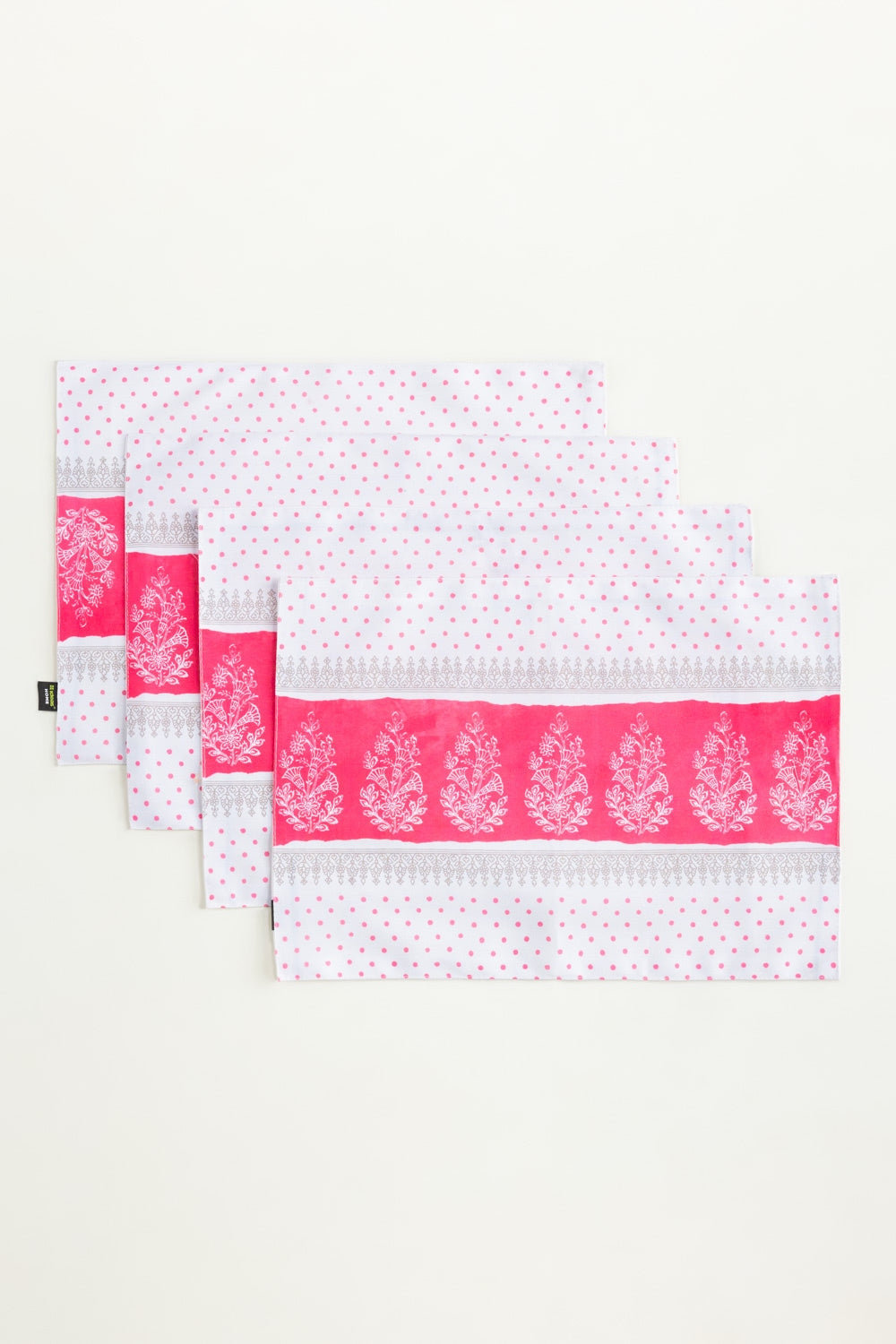Pink Blocks 4pcs Digital Placemat