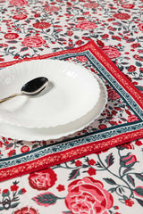 Pink Bloom Table Cover