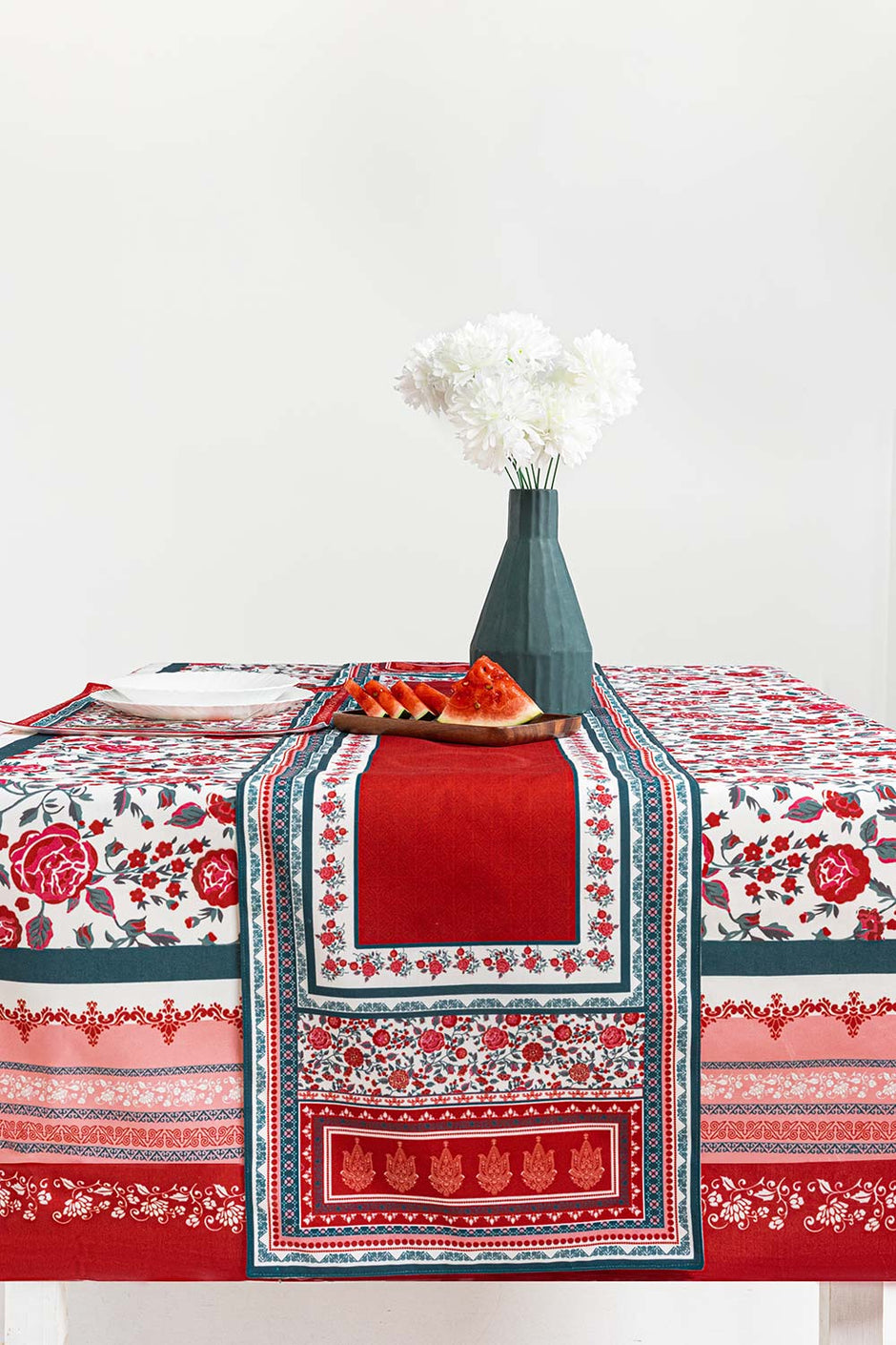 Pink Bloom Table Cover