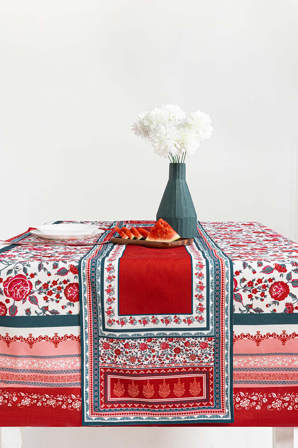 Pink Bloom Table Runner