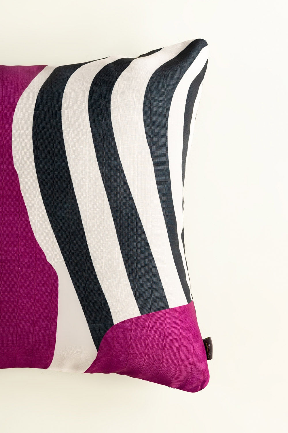 Pink Curves Digital Printed Cushion Cover