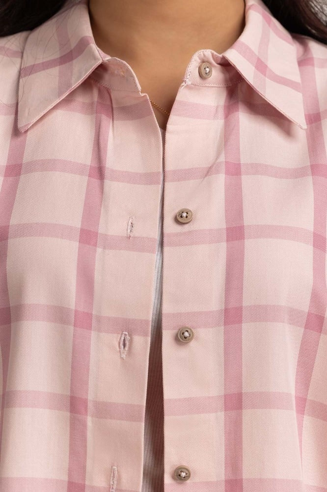 Pink Basic Dress  WM-BLS23-001