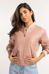 Pink Basic Jacket WM-JKT-WS23-059
