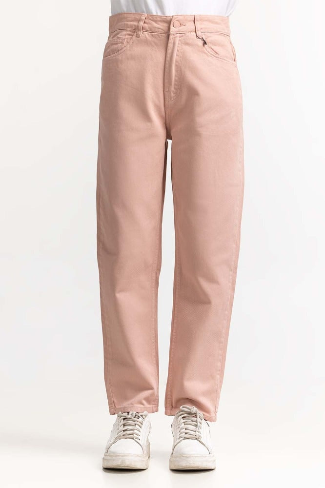 Pink Basic Non Denim Jeans WM-NDJ-SS24-001