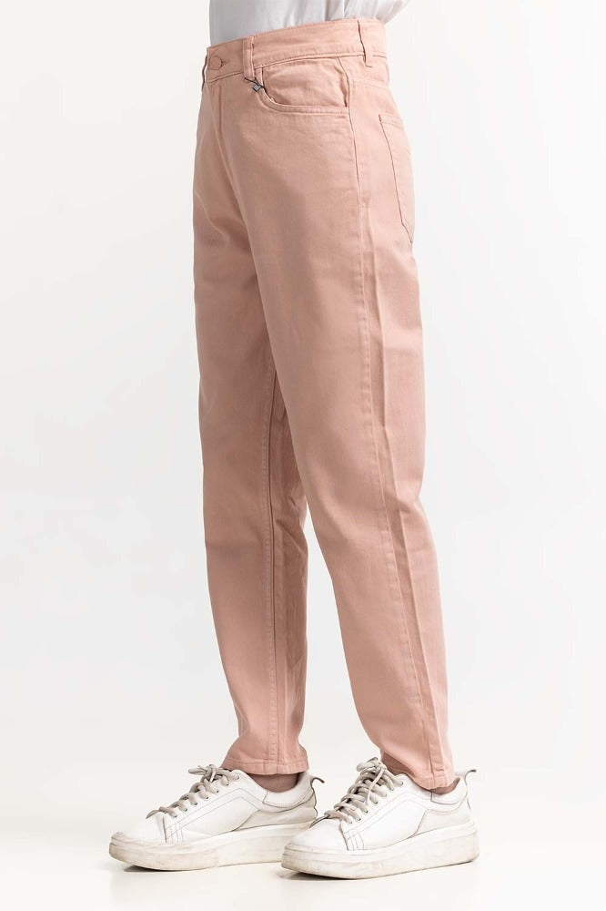 Pink Basic Non Denim Jeans WM-NDJ-SS24-001