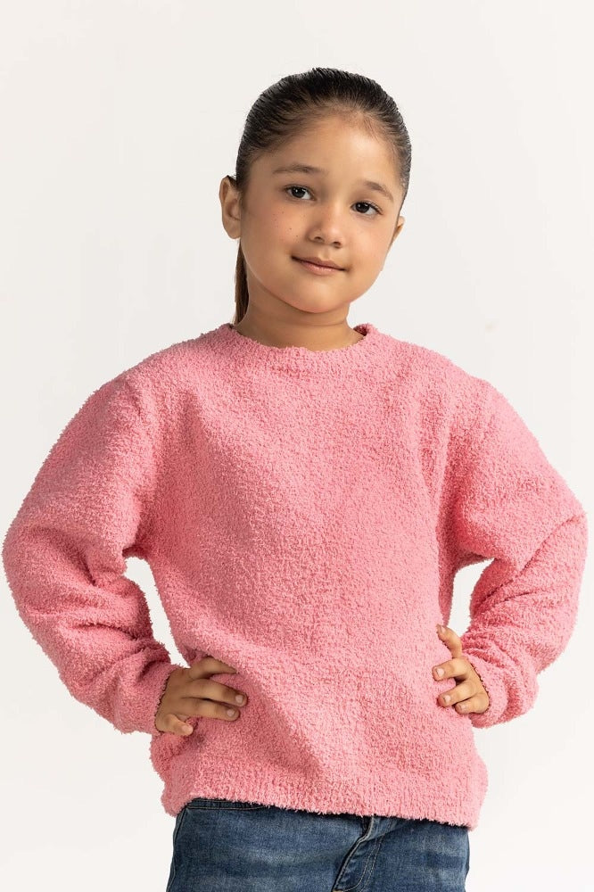 Pink Basic Sweater TG-SWT-WS23-008