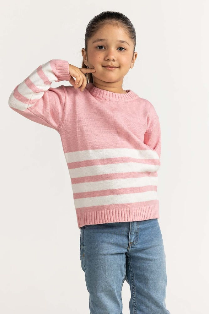 Pink Basic Sweater TG-SWT-WS23-018