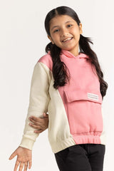 Pink Basic Sweatshirt 224-412-056