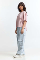 Pink Basic Top WM-KTP-SS24-011
