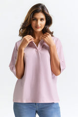 Pink Basic Top WM-KTP-SS24-020