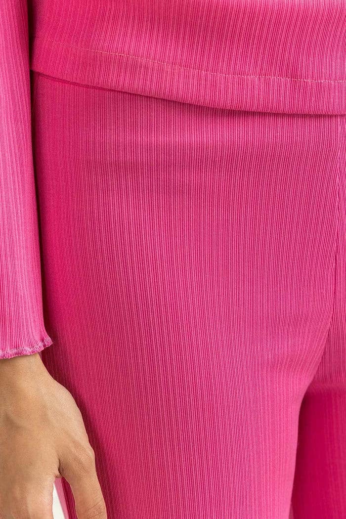 Pink Knitted Trouser 231-220-203