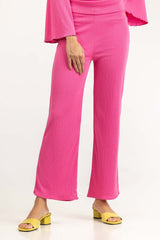 Pink Knitted Trouser 231-220-203