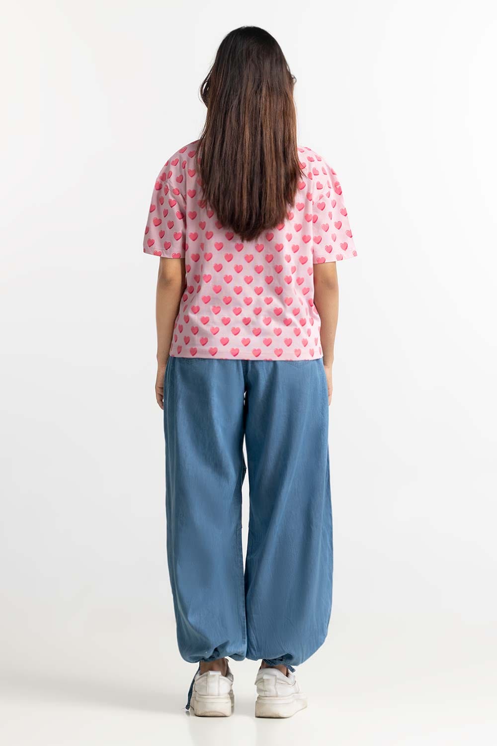 Pink Printed Top WM-KTP-SS24-023