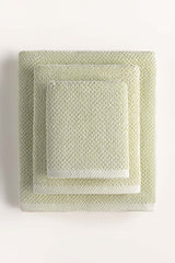 Pistachio Plain Combed Towel