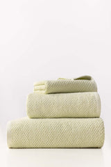 Pistachio Plain Combed Towel