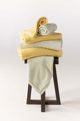 Pistachio Plain Combed Towel