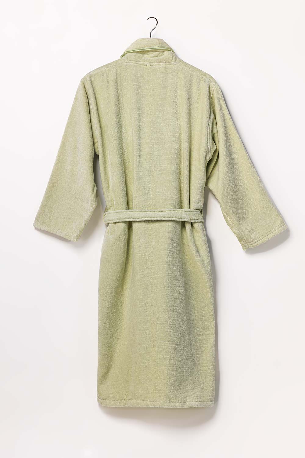 Pistachio Velour Bathrobe