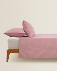 Plaid T-150 Bed Sheet Set