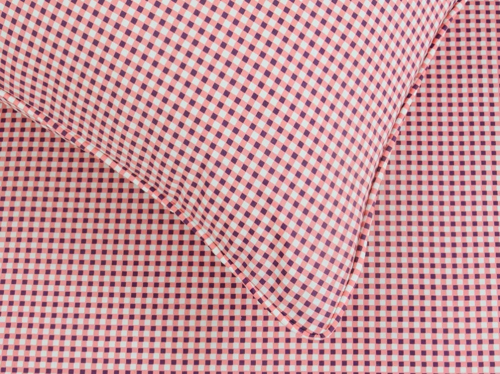 Plaid T-150 Bed Sheet Set