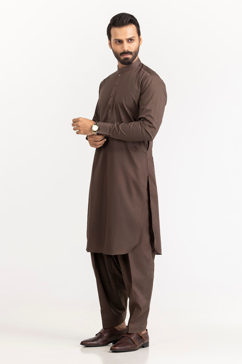 Platinum Latha Unstitched Fabric Cotton-LF