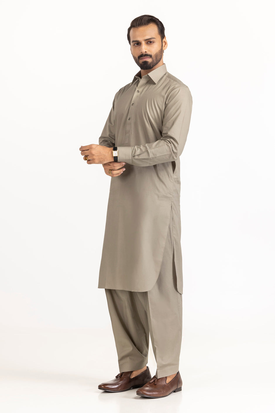 Platinum Latha Unstitched Fabric Cotton-LF