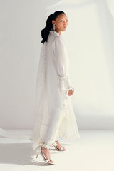 3 Piece Unstitched Schiffli Embroidered Lawn Suit with Schiffli Embroidered Chiffon Dupatta PM-52052