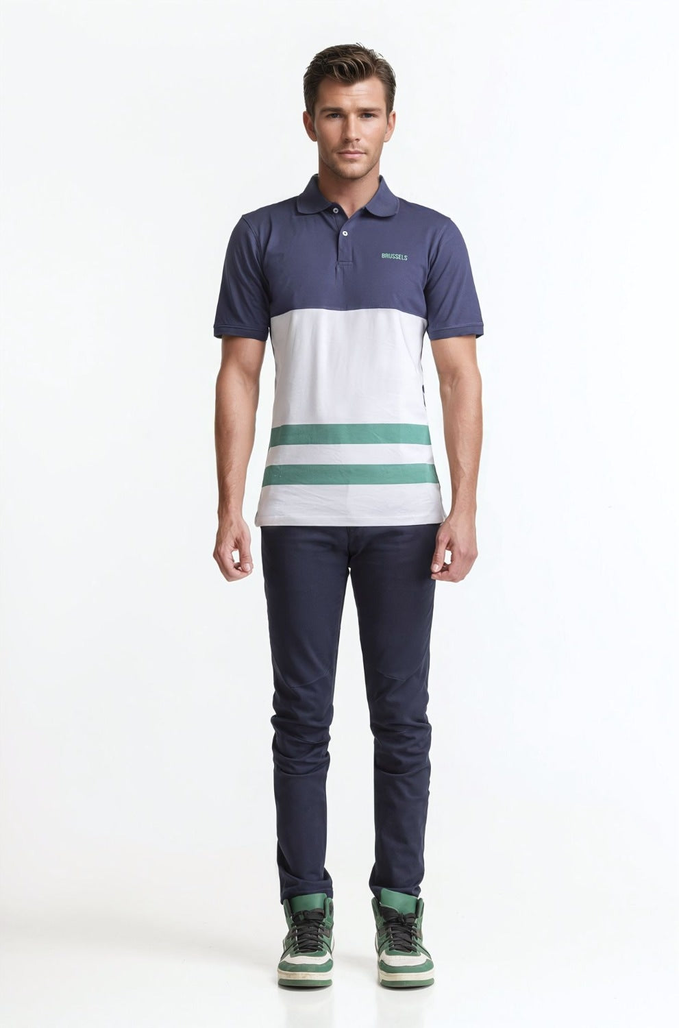 Polo Collar Shirt PS-FSHN24-190