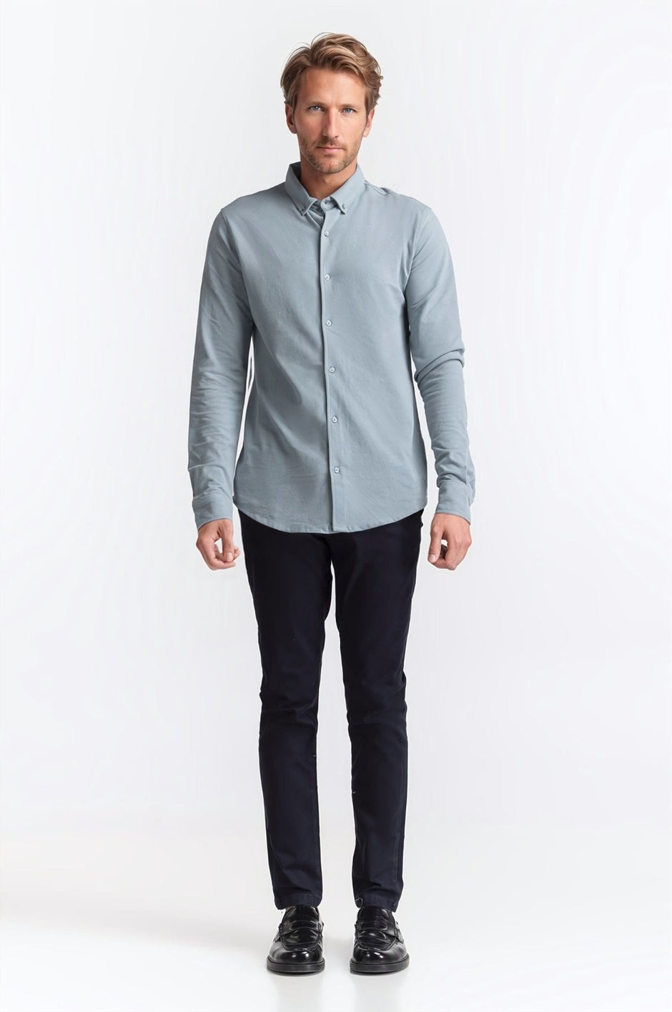 Polo Collar Shirt PS-FSHN24-248