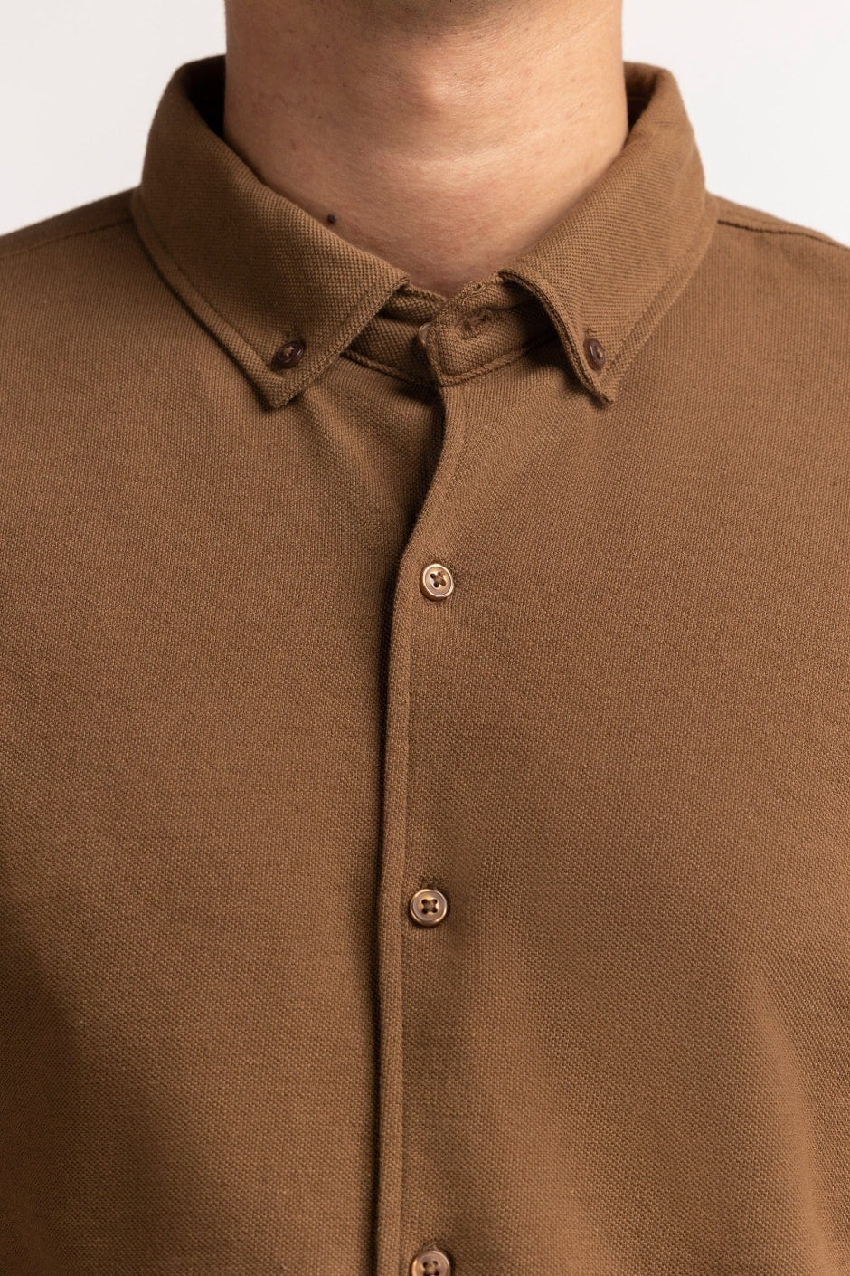Polo Collar Shirt PS-FSHN24-249