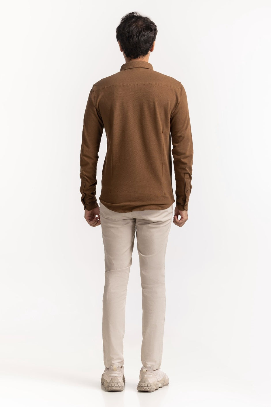 Polo Collar Shirt PS-FSHN24-249