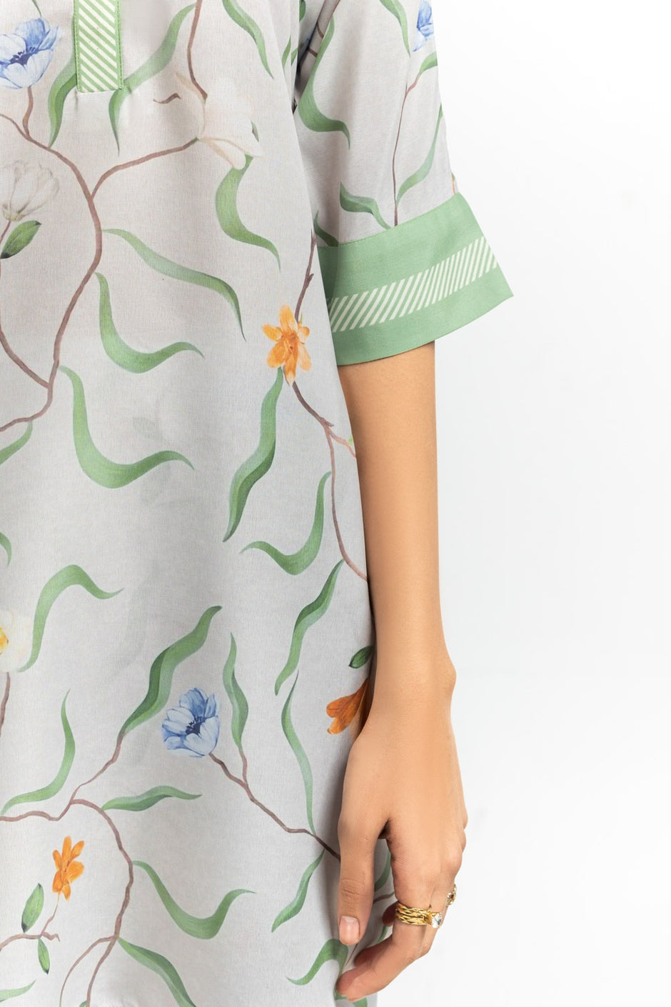 Poly Cambric Printed Co-Ord Set