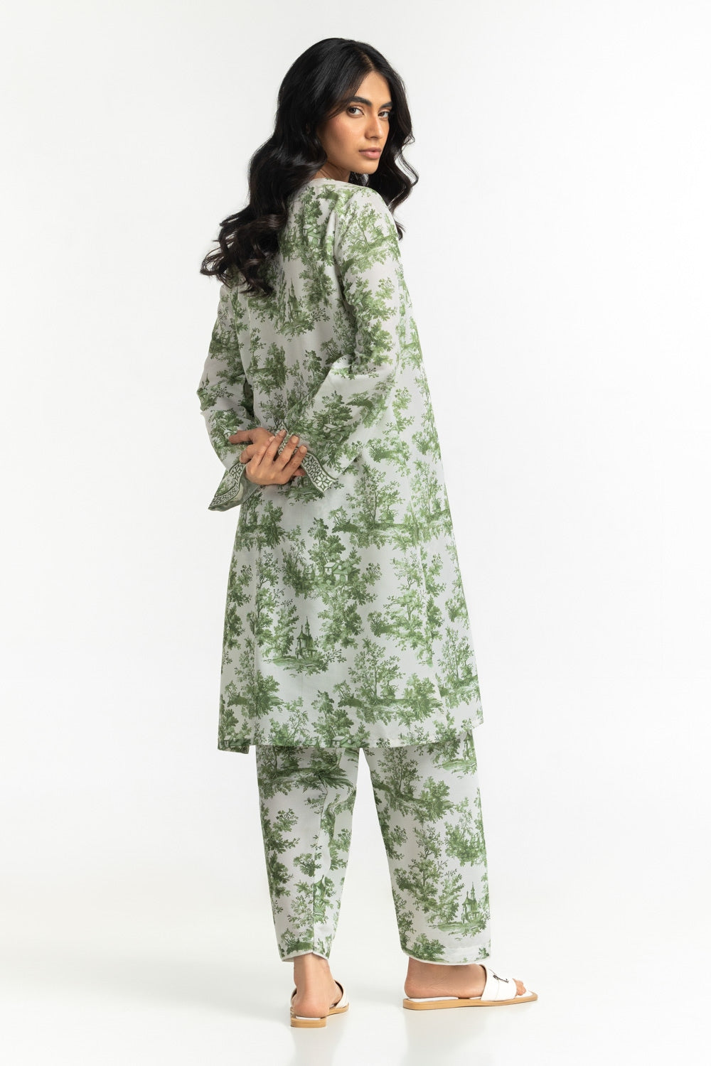Poly Cambric Printed Co-Ord Set IPST-44510
