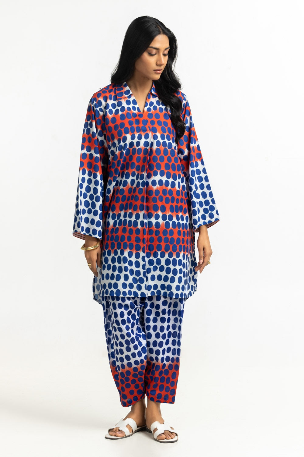 Poly Cambric Printed Co-Ord Set IPST-44530