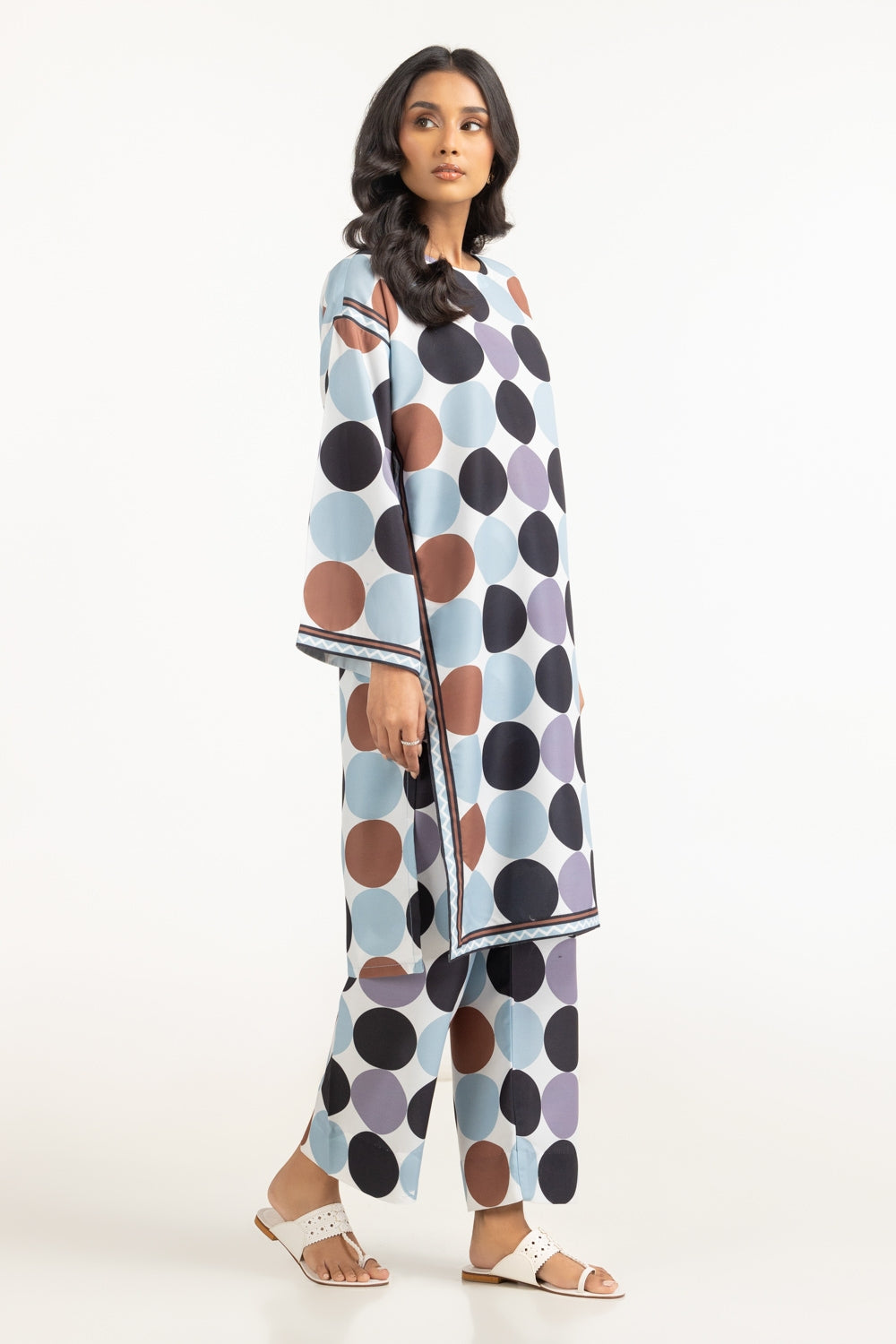 Poly Cambric Printed Co-Ord Set IPST-44684