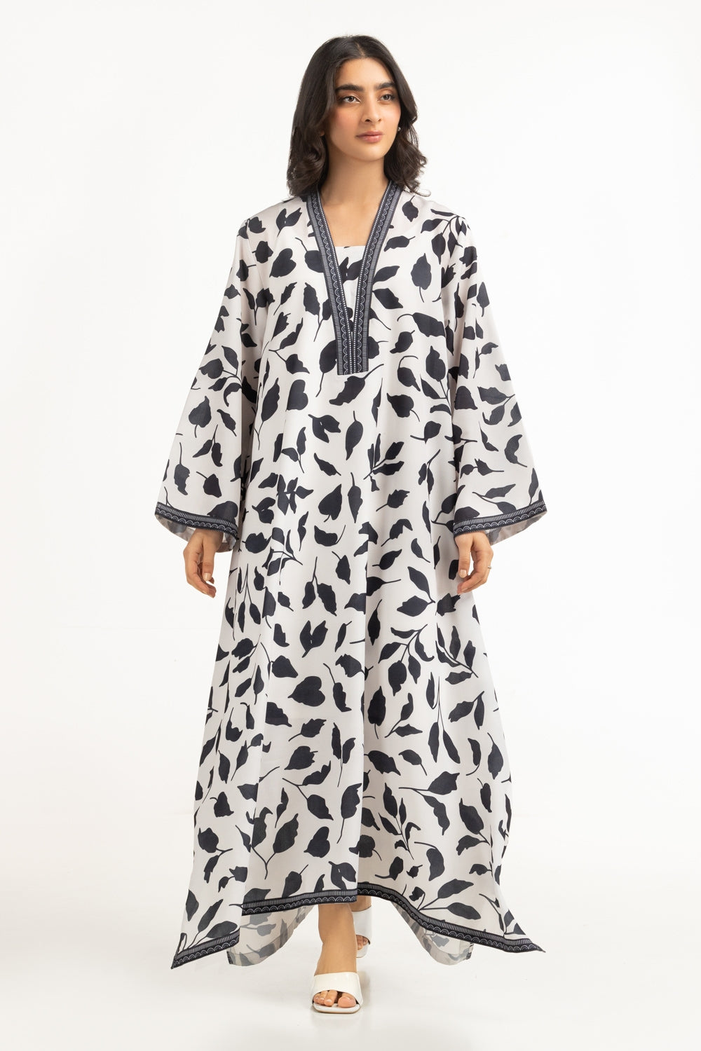 Poly Cambric Printed Kaftan IPS-44677