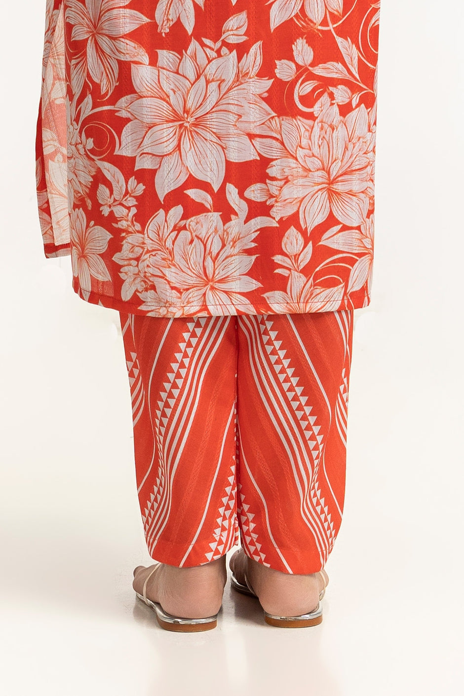 Poly Cambric Printed Shalwar