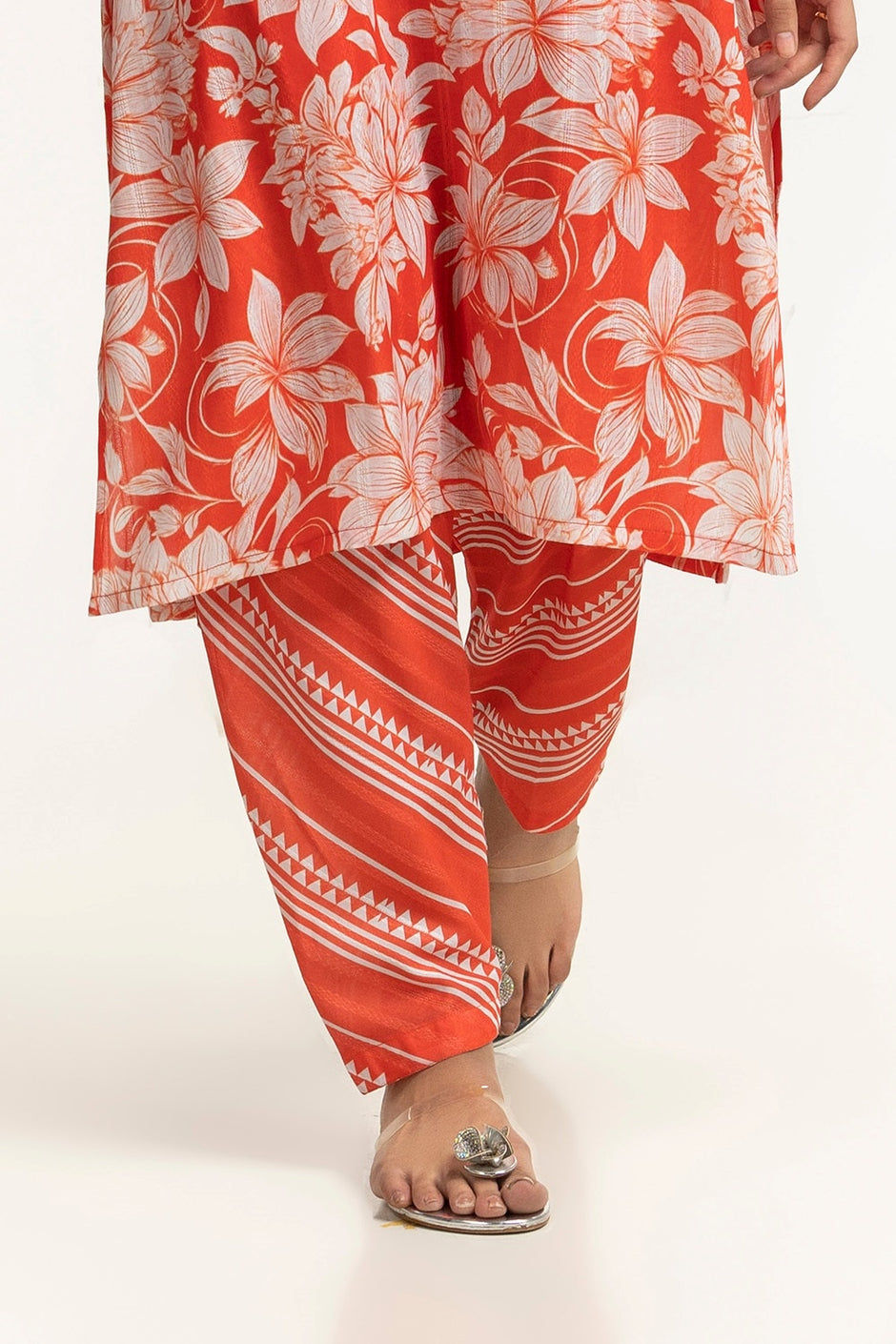 Poly Cambric Printed Shalwar IPT-44517