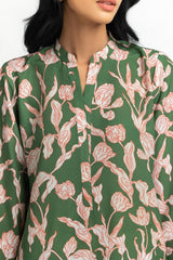 poly-cambric Printed Shirt IPS-44499