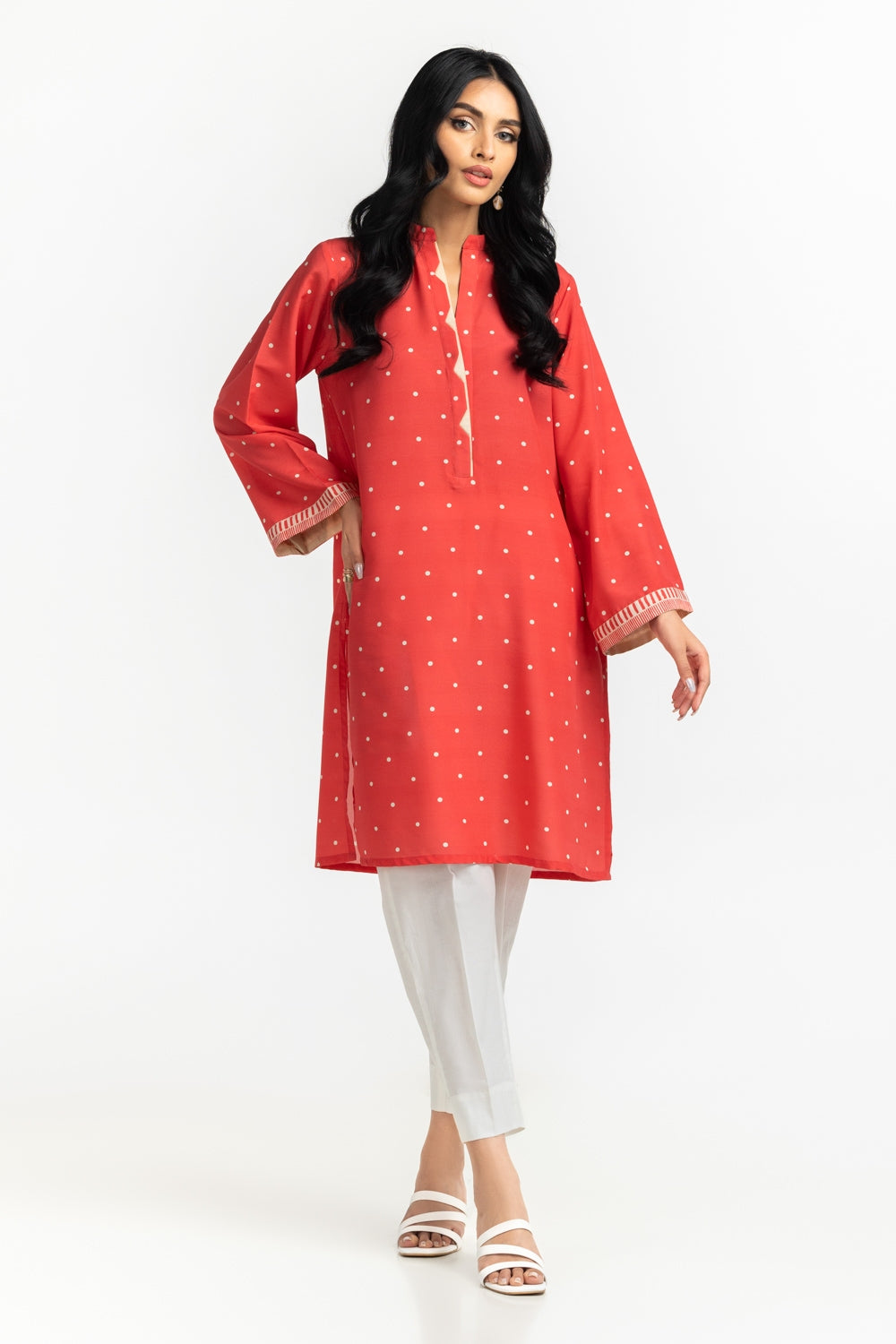 Poly Cambric Printed Shirt IPS-44540