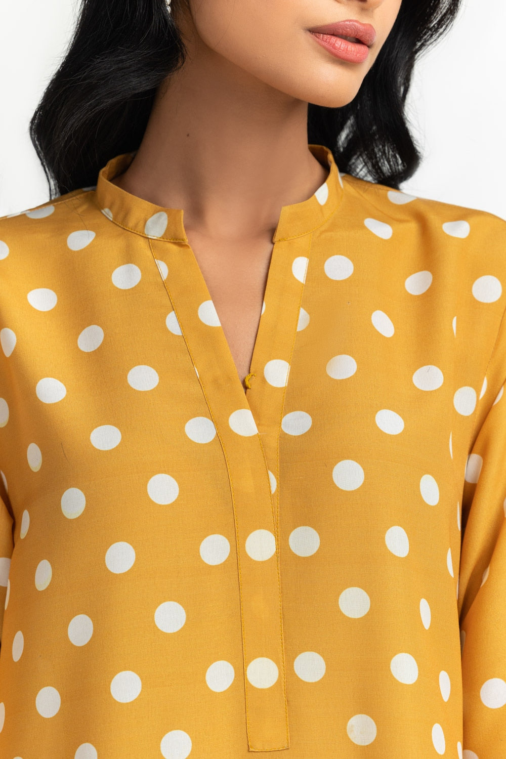Poly Cambric Printed Shirt