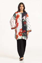 poly-cambric Printed Shirt IPS-44676