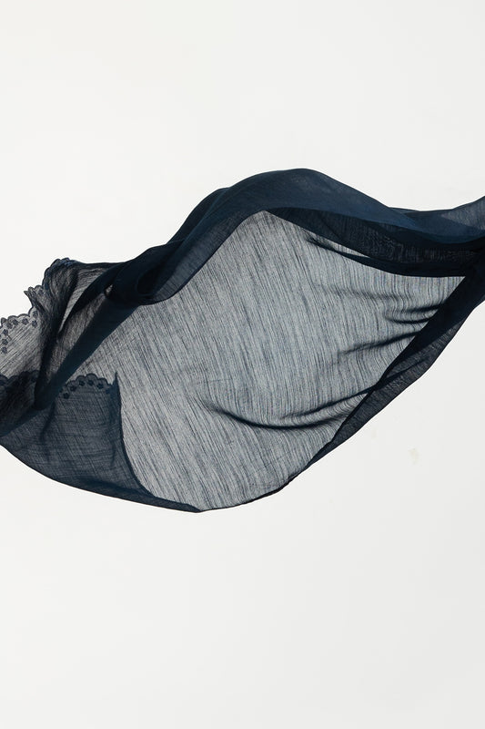 Poly Munar Embroidered Dupatta IPD-44632