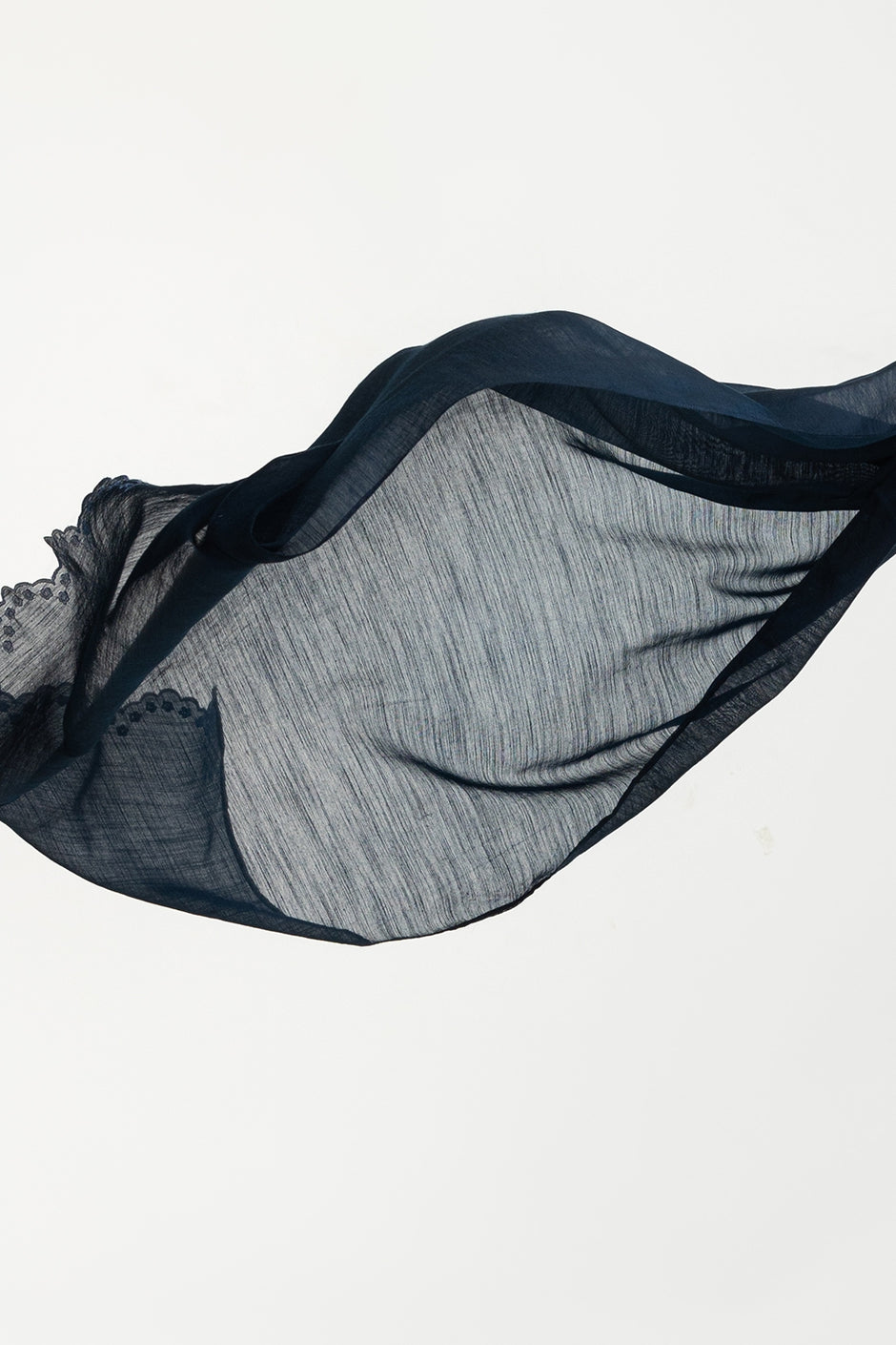 Poly Munar Embroidered Dupatta IPD-44632