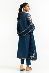 Poly Munar Embroidered Dupatta IPD-44639