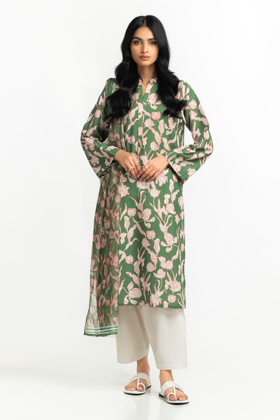 Poly Munar Printed Dupatta