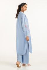 Poly Slub Embroidered Co-Ord Set IPST-44357