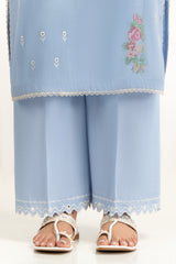 Poly Slub Embroidered Co-Ord Set IPST-44357