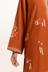 Poly Slub Embroidered Co-Ord Set IPST-44358