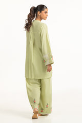 Poly Slub Embroidered Co-Ord Set IPST-44360